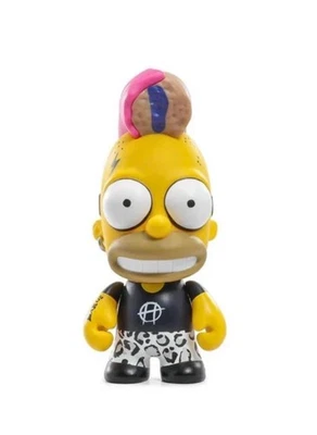 Kidrobot Donut Riot Punk Homer Simpson Figure SDCC EXCLUSIVE 2025 - Image 1 of 3