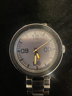 Nixon Take Charge -the corporal men’s stainless steel watch X-condition - Image 1 of 4