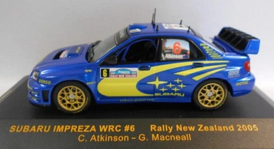 Subaru Impreza WRC #6 Rally New Zealand 2005 Atkinson 1/43 IXO RAM187 Mcneal - Immagine 1 di 3