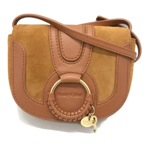 See by Chloe Hana Mini beige Leather Crossbody Bag Used with Storage Bag - Picture 1 of 10
