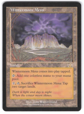 Magic the Gathering MTG Wintermoon Mesa Prophecy Rare - Image 1 of 2