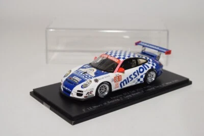 B18 1:43 SPARK PORSCHE 911 GT3 CUP 2010 ALMS SEBRING, LONG BEACH, SECA MIB - Immagine 1 di 4