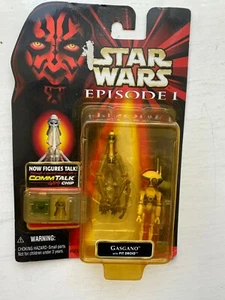 BNIB STAR WARS EPISODE 1 COLLECTION 3 GASGANO W/ PIT DROID HASBRO ACTION FIGURE - Picture 1 of 3