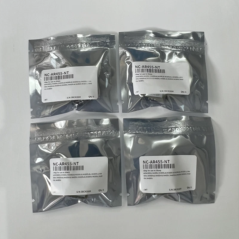 AR-455NT Toner Chip for Sharp AR-M355N/M355U/M455N/M455U MX-M350N/M450N/M450U - Image 1 of 1