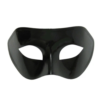 Black Venetian Masquerade Mask ~ MARDI GRAS, WEDDING, PROM, COSTUME PARTY MASK - Image 1 of 3