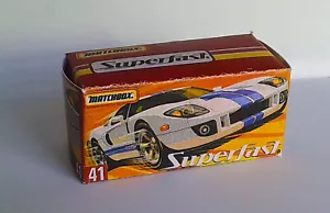 # Repro Box Matchbox Superfast scatola nuova n.41 Ford GT - Foto 1 di 1