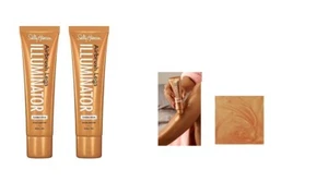 2X Sally Hansen Roll On Illuminator Airbrush Legs 02 Golden Glow - Picture 1 of 1