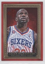2013-14 Panini Court Kings Portraits Red Framed /25 Jason Richardson #40