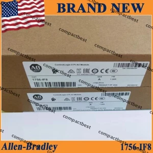 Nuevo sellado de fábrica para módulo A/I de 8 puntos AB 1756-IF8 SER A Controllogix 1756IF8 - Imagen 1 de 5