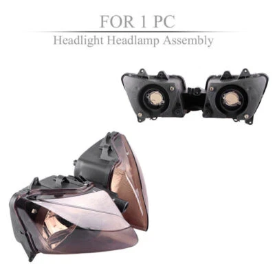 Front Headlight Headlamp Assembly Motocycle Fit Yamaha YZF R1 2000-2001 Tan - Image 1 of 4