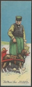 TAIFUN (TEE) - TIERFREUNDE DES MENSCHEN 1927-#03- BELGISCHER MILCHVERKÄUFER & SEIN HUNDEWAGEN  - Bild 1 von 2