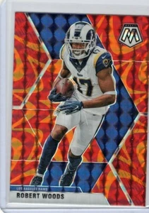 ROBERT WOODS 2020 PANINI MOSAIC ORANGE REACTIVE PRIZM #119 RAMS - Bild 1 von 2