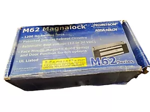 Assa Abloy Magnalock Securitron M62 12/24BVDC blocco magnetico 1200 libbre M62D, DPS - Foto 1 di 6