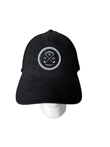 Callaway Hat Cap Mens Black Snapback Mesh Trucker Carlsbad Golf 1982 - Picture 1 of 6