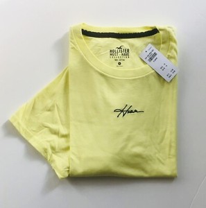 Hollister Yellow T-Shirts for Men for 