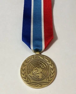 Full size UN United Nations Haiti medal MINUJUSTH (Latest UN Medal) - Picture 1 of 2