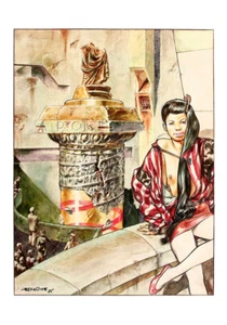 LIBERATORE ROMA EUNE FEMME À ROME TIRAGE  FORMAT A4 - Bild 1 von 1