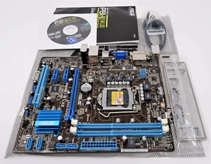PLACA BASE ASUS P8H61-M LX2 R3.01 LGA1155 MATX VID LAN SONIDO 6 USB PCI-E - NUEVA - Imagen 1 de 3