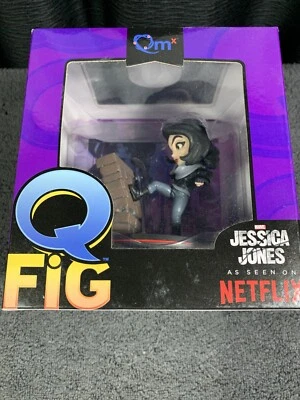 FIGURA QMX Q-FIG JESSICA JONES NETFLIX MARVEL COMICS 2017 QUANTUM MECHANIX Foto 1 de 4