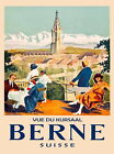 98579 Bern Vue Du Kursaal Schweiz Reisedekor Wanddruck Poster
