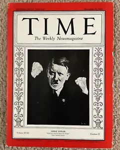 Time Magazine from December 21, 1931 Adolf Hitler - Picture 1 of 3