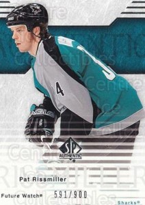 2003-04 SP Authentic #120 Pat Rissmiller