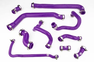Silicone Radiator Coolant Hoses fit MINI One/Cooper R50 R52 AC '00-'03 Purple - Picture 1 of 4