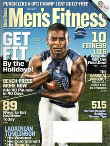 Men's Fitness Magazine November 2007 Ladainian Tomlinson Rachael Leigh Cook - Picture 1 of 3