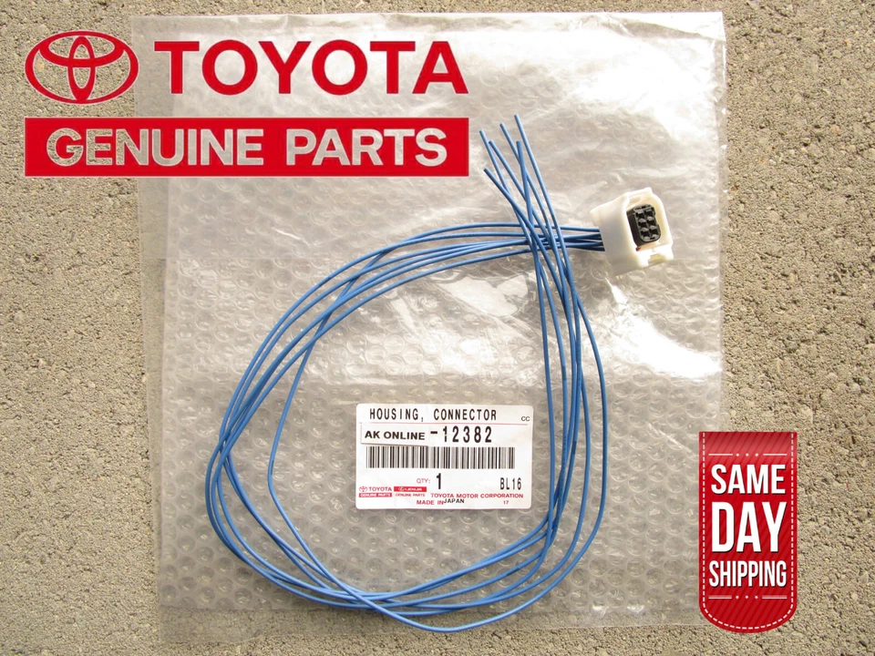 08 - 22 TOYOTA SEQUOIA ULTRASONIC PARKING SENSOR 6 PIN PIGTAIL WIRE CONNECTOR Foto 1 de 4