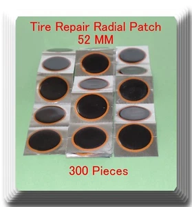 300 Pieces TP-052 Round Radial Repair Tire Patch Medium Size 52 MM High Qualit - Picture 1 of 1