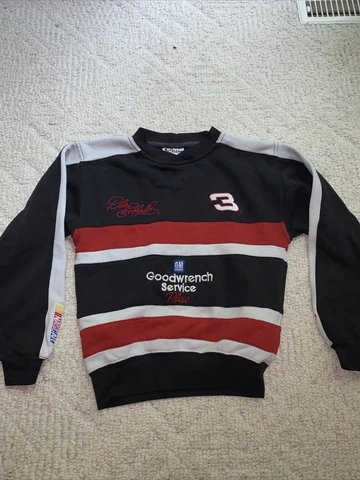Vintage Youth Medium Dale Earnhardt 3 NASCAR Sweatshirt Goodwrench GM Cover
