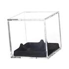 Baseball Display Case Fits Official Size Ball Transparent Showcase Acrylic