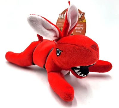 Juguete para perro Tuffy Mighty Jr Angry Rabbit flotante chirriante remolcador y agitador 9" Foto 1 de 4