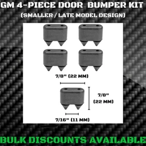 1953+ Cadillac Deville Rubber Jamb Body DOOR BUMPER Cushion Bump Stop OEM GM NOS - Foto 1 di 2