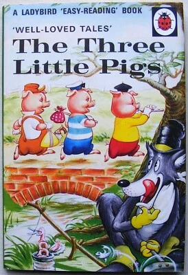 Ladybird Book – The Three Little Pigs & DJ - WLT 606D – 2015 – Mint +FREE COVER+ - Image 1 of 4