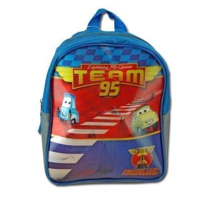 Mochila 11" Disney Cars Guido Luigi Lightning McQueen Team 95 Lenticular Nueva Foto 1 de 4