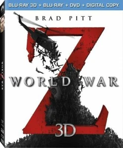 World War Z 3D + Blu-ray + DVD (DAMAGED CASE) NEW Factory Sealed, Free Shipping - Picture 1 of 1