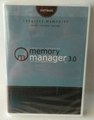 Creative Memories - Software Memory Manager 3.0 conteúdo digital NOVO  - Imagem 1 de 2