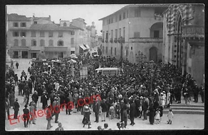ah9075 - CARTOLINA D'EPOCA - Prato Città - Vera Foto - Picture 1 of 2