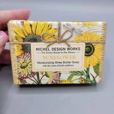 Michel Design Works Sunflower Soap, Shea Butter Soap Bar