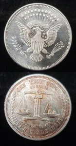 Eagle E Pluribus Unum Silver Trade Unit 1 Troy oz .999 Silver Round si747 - Picture 1 of 1