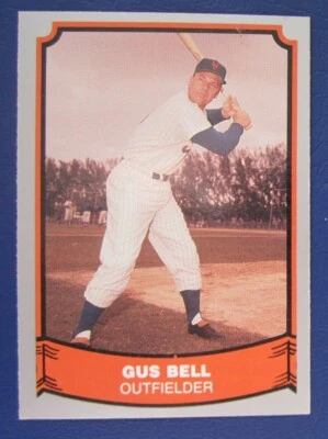 1988 Pacific Baseball Legends Gus Bell (New York Mets)  #65 EX/NRMT - Image 1 of 2