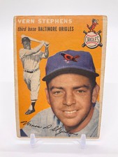 Vern Stephens 1954 Topps #54 Baltimore Orioles VG Used