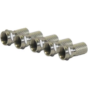 5 connecteurs F à visser pour câble coaxial LEG91021 avec joint - Photo 1/1