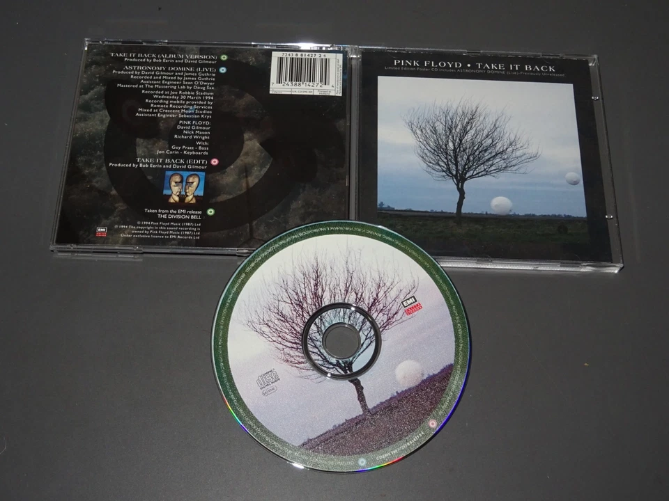 PINK FLOYD - TAKE IT BACK /  LIMITED 3 TRACK POSTER-MAXI-CD 1994 (MINT-) - Bild 1 von 1