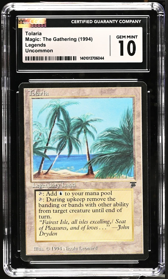 MTG Legends Tolaria CGC 10 (6044) Magic Beckett Graded - Image 1 of 1