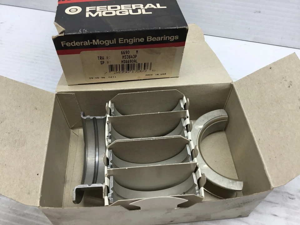 Federal Mogul Main Bearings 6690 M .020 - Image 1 of 1
