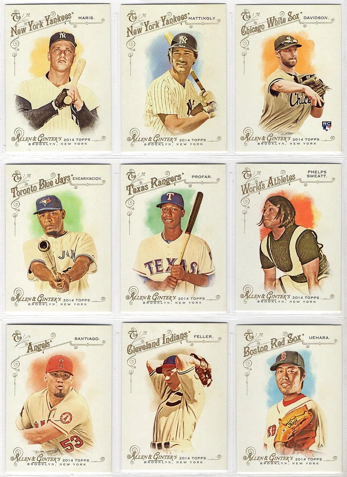 2014 Topps Allen & Ginter Ginters Ginter's SP Short Print You Pick the Player B - Image 1 of 1