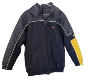 Nike Reversible Color Block YOUTH Unisex Hooded Coat FLEECE XL (18-20) - Picture 1 of 12