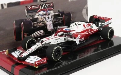 Minichamps 447212317 Alfa Romeo C41 Last Race Abu Dhabi GP 2021 Kimi Raikkonen. - Immagine 1 di 3